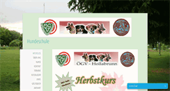 Desktop Screenshot of oegv-hollabrunn.at